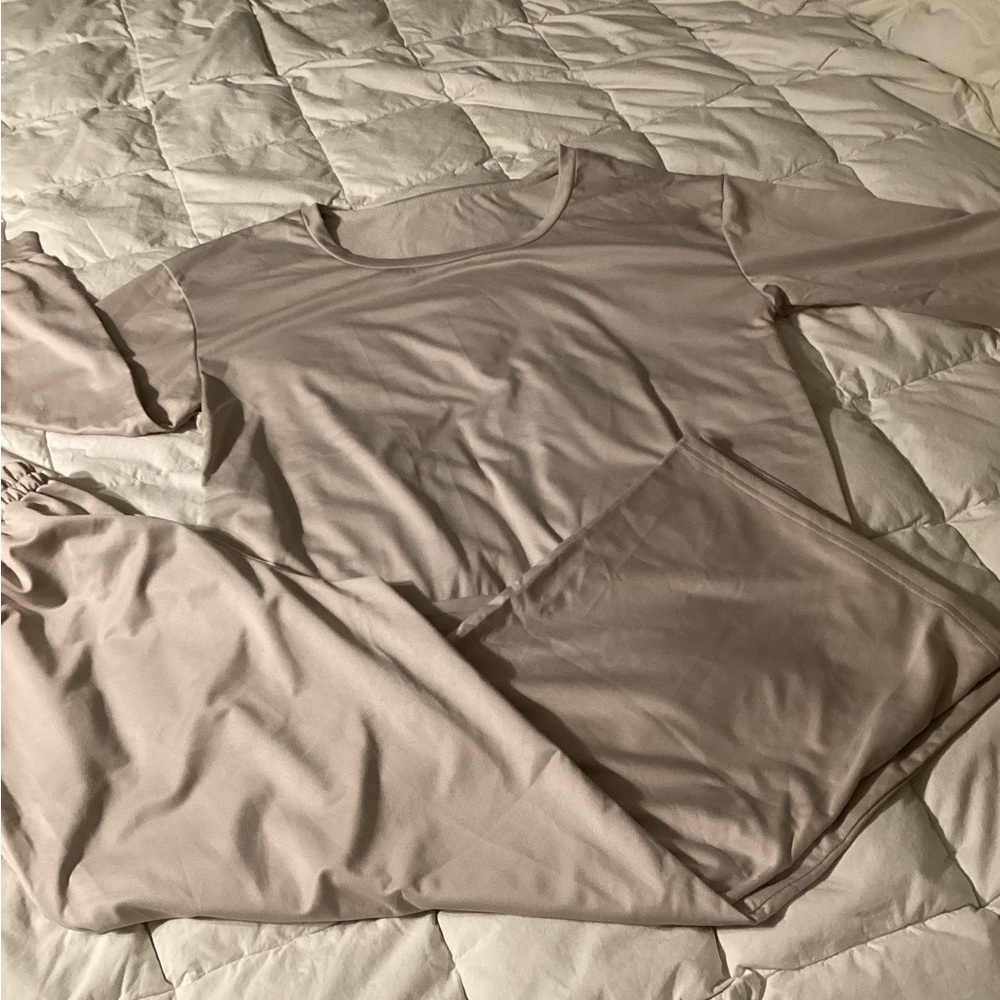 Soft Taupe Women's Pajama Set